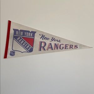 Vintage pennant: New York Rangers
